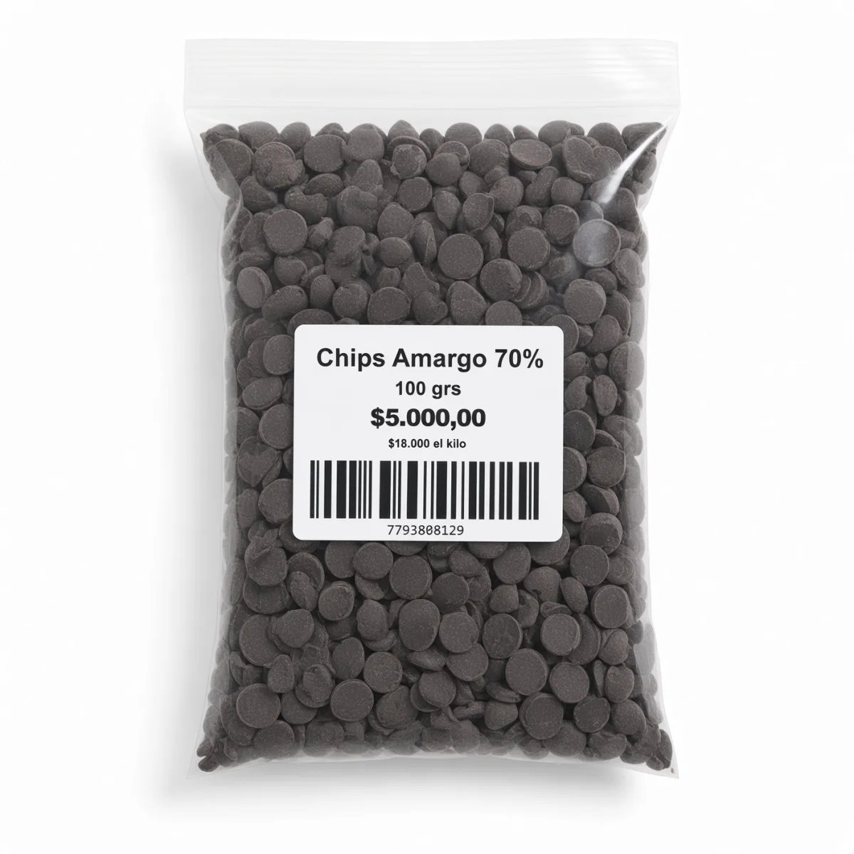 Chips Amargo 70%